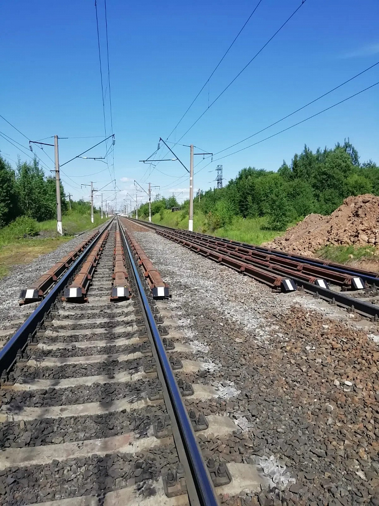 Установка 2 (двух) страховочных рельсовых пакетов длиной 25 м в городе Няндома Архангельской области